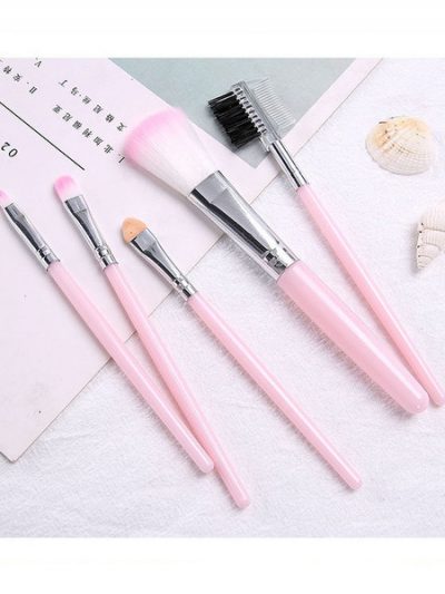 Five-fitted Makeup Brush Set